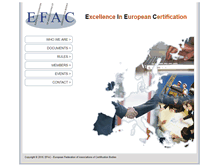 Tablet Screenshot of efac.eu.com