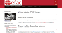 Desktop Screenshot of efac.org.au