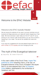 Mobile Screenshot of efac.org.au